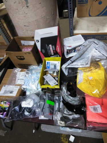 (1) TABLE OF MISC ITEMS
