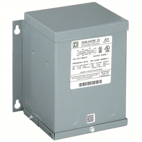 (1) DRY TYPE POWER DISTRIBUTION TRANSFORMER