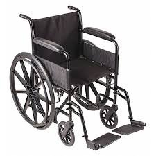 (1) STANDARD WHEELCHAIR WITH FIXED ARMS
