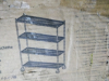 (1) BACK FOR SHELF INGREDIENT BINS - 2