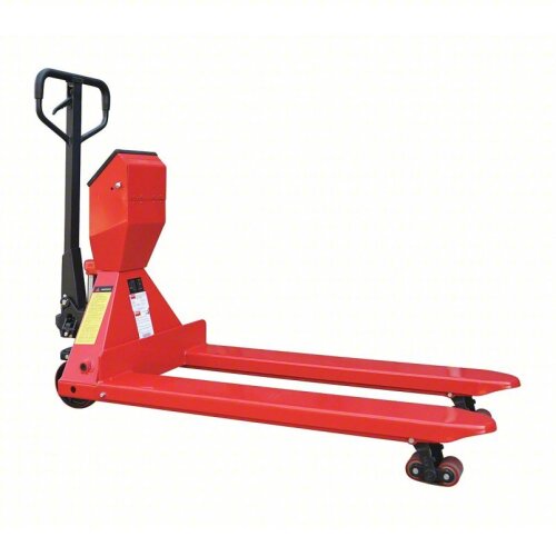 (1) PALLET JACK W/SCALE