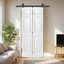 (1) SET OF BI-FOLDING DOORS