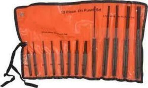 DESCRIPTION: (1) PIN PUNCH SET BRAND/MODEL: GORZ #84395227 INFORMATION: ORANGE RETAIL$: $40.00 SIZE: 1/8 TO 3/8 QTY: 1