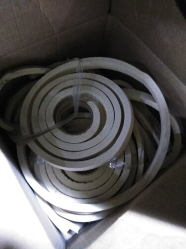(1) BOX OF APPROX (4) ROLLS OF ADHESIVE INSULATION STRIPS