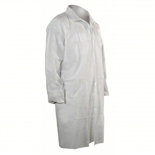 (1) CASE OF (25) DISPOSABLE LAB COAT