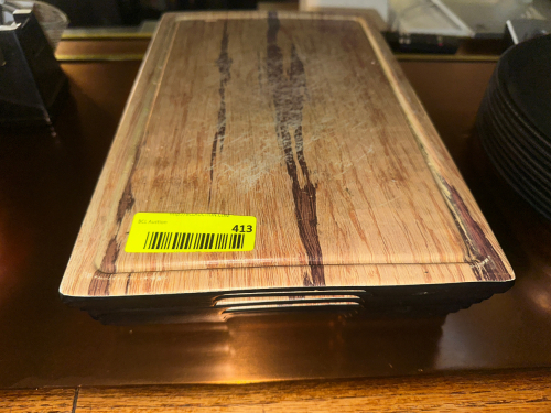 (5) 15" WOODEN CUTTING BOARDS