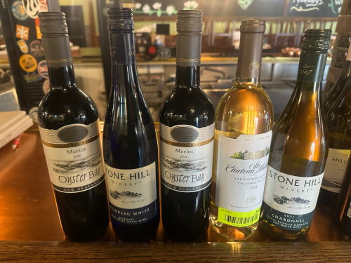 (5) ASSORTED BOTTLES OF WINE