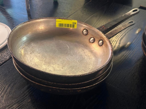 (3) 10" SKILLETS