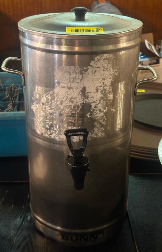 STAINLESS ICE TEA DECANTER