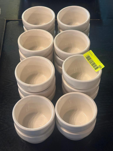 (22) 3.5" CERAMIC RAMAKINS