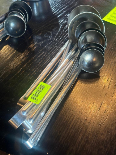 (8) ASSORTED STAINLESS LADLES