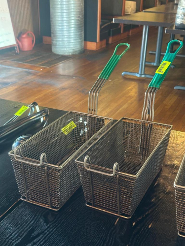 (2) DEEP DRYER BASKETS