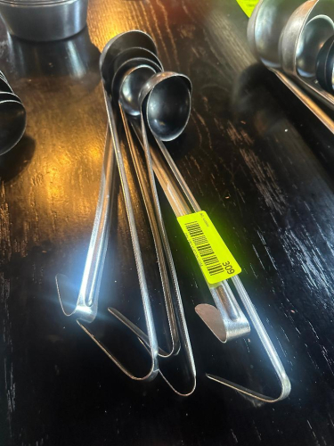 (6) ASSORTED STAINLESS LADLES