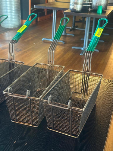 (2) DEEP DRYER BASKETS