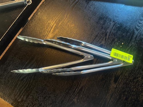 (3) STAINLESS TONG