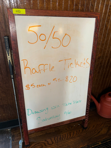 DRY ERASE BOARD SIDEWALK SIGN