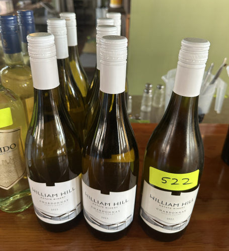 (7) BOTTLES OF WILLIAM HILL CHARDONNAY 2023