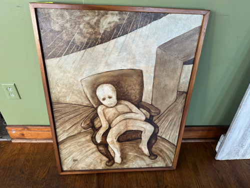 36" X 30" FRAMED PRINT