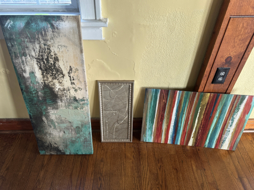 (3) ASSORTED PIECES OF WALL ART