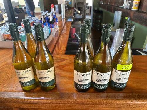 (7) ASSORTED BOTTLES OF STONE HILL WINE
