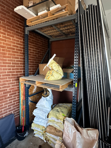 48" X 48" TWO TIRE HEAVY DUTY PALLET RACKING