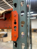 (5) - SECTIONS OF TEARDROP PALLET RACKING - 2