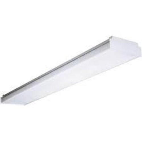 DESCRIPTION: (3) WRAPAROUND FIXTURE BRAND/MODEL: HUBBELL LIGHTING INFORMATION: 120/277V BULB TYPE INTEGRATED LED RETAIL$: $188.12 EA SIZE: 48X6-3/4 QT