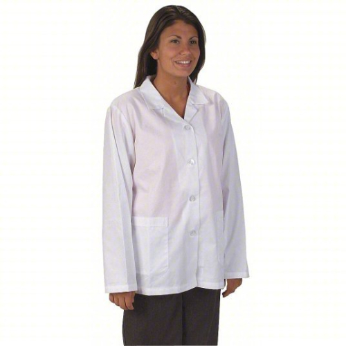 (2) COLLARED LAB JACKET