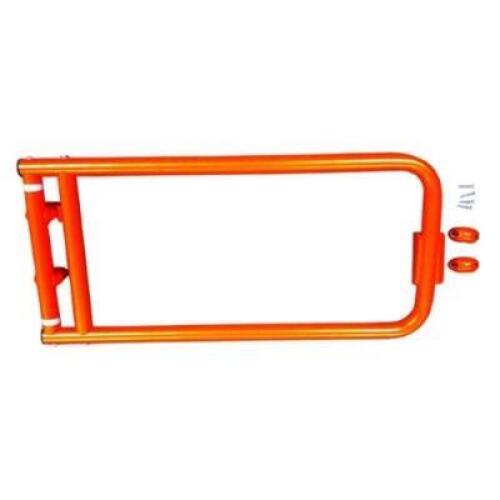 DESCRIPTION: (1) SELF CLOSING LADDER GATE BRAND/MODEL: GUARDIAN #10798 INFORMATION: EXTENSION NOT INCLUDED RETAIL$: $120.00 QTY: 1
