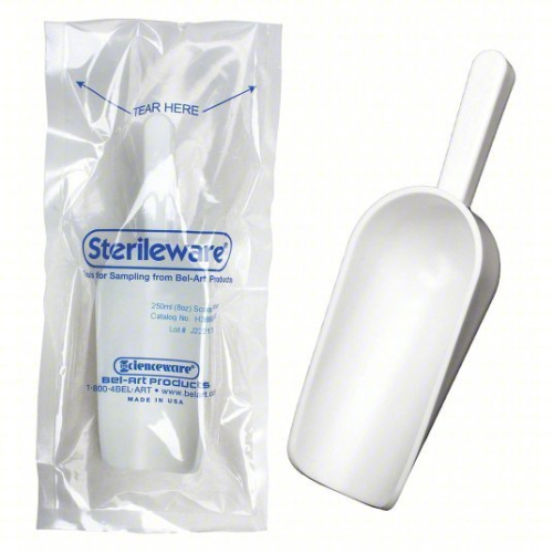 (1) CASE OF (100) STERILE SAMPLING SCOOP