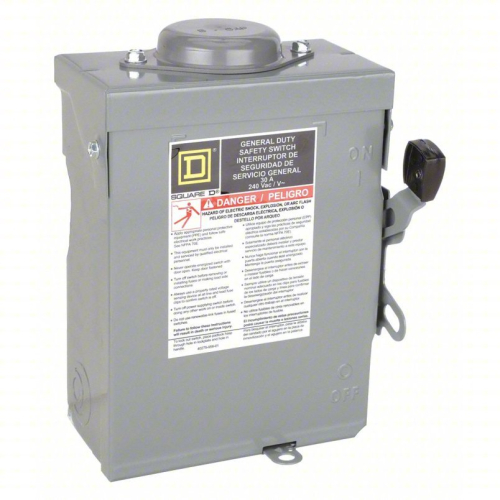 (1) SAFETY SWITCH, NON FUSIBLE