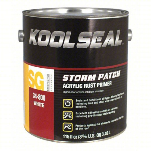(2) CANS OF WHITE ACRYLIC RUST PRIMER