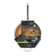 (1) CERAMIC NONSTICK JUMBO COOKER WITH LID