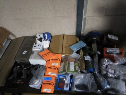 (1) TABLE OF MISC ITEMS