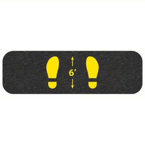 (6) PACKS OF (6) FLOOR SIGNS MAT