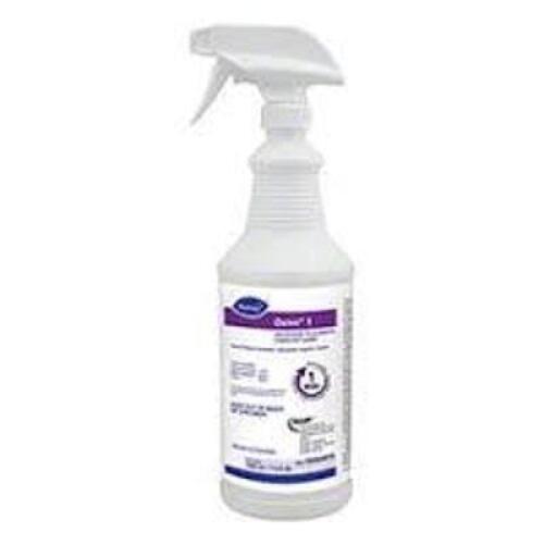DESCRIPTION: (6) DISINFECTANT CLEANER BRAND/MODEL: DIVERSEY OXIVIR 1 #DVO100850916 RETAIL$: $67.26 SIZE: 1 QT QTY: 6