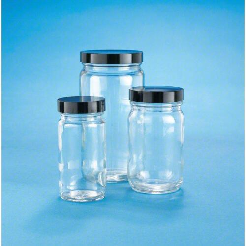 (1) BOX OF (48) SODA LIME GLASS BOTTLES