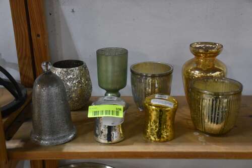 (8) - ASSORTED TABLE ACCENT D&Eacute;COR ITEMS