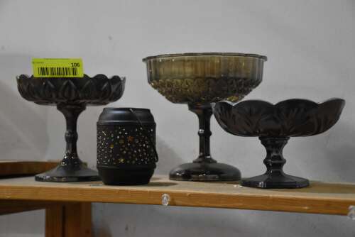 (4) - ASSORTED TABLE ACCENT D&Eacute;COR ITEMS