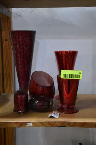 (6) - ASSORTED TABLE ACCENT D&Eacute;COR ITEMS