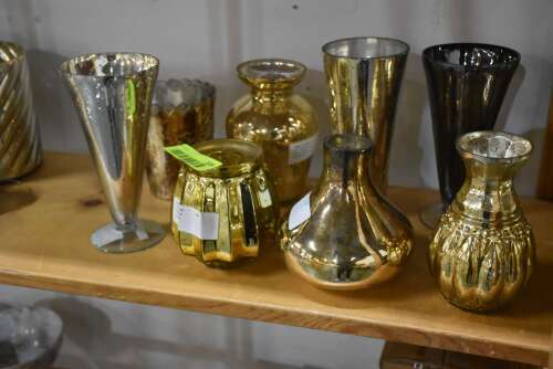 (8) - ASSORTED TABLE ACCENT D&Eacute;COR ITEMS