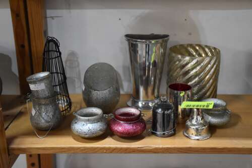 (10) - ASSORTED TABLE ACCENT D&Eacute;COR ITEMS