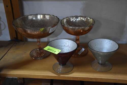 (4) - ASSORTED TABLE ACCENT D&Eacute;COR ITEMS