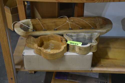(4) - ASSORTED CANDLE BASES /WITHOUT WAX