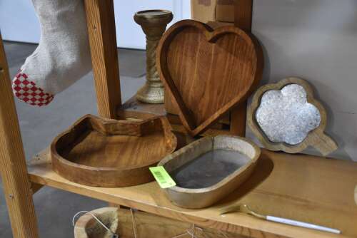 (4) - ASSORTED CANDLE BASES /WITHOUT WAX