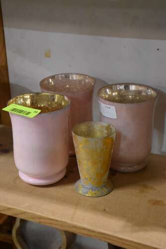 (4) - ASSORTED TABLE ACCENT D&Eacute;COR ITEMS