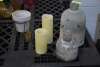 (5) - ASSORTED DECOR PIECES