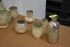 (10) - MATCHING TABLE VASES - 4