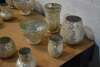 (10) - MATCHING TABLE VASES - 6