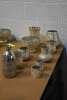 (10) - MATCHING TABLE VASES - 8